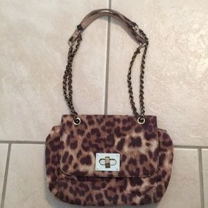 Chico’s Leopard print handbag